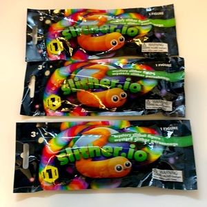 Slither io series 1 mystery figure bundle of (3) Random blind bags new